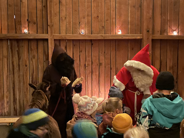 Der Samichlaus besucht uns